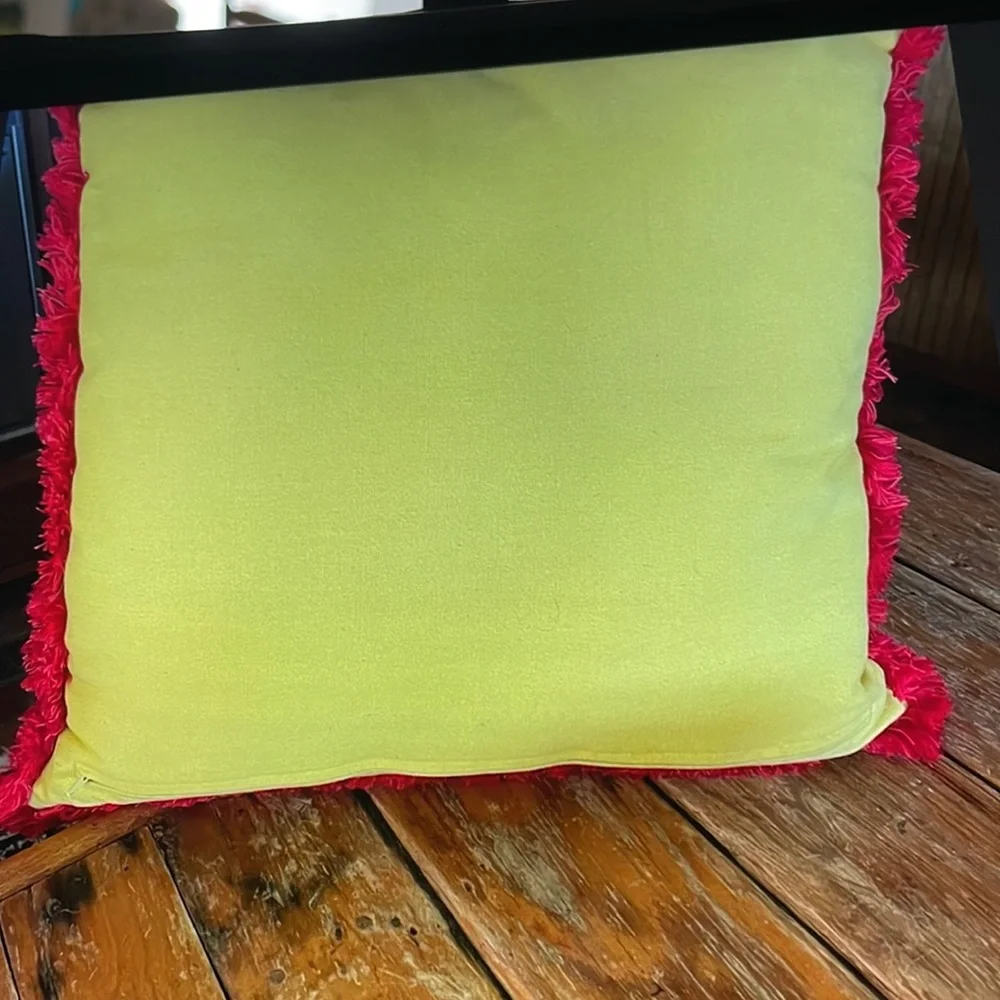 Holiday Vintage Deer Pillow